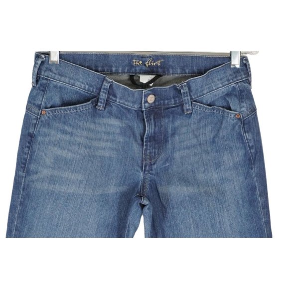 Old Navy Jeans Womens Size 4 R The Flirt Mid Rise Stretch Blue Denim - Picture 5 of 9